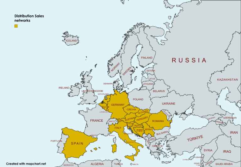 European Network Map